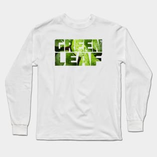 Green Leaf Long Sleeve T-Shirt